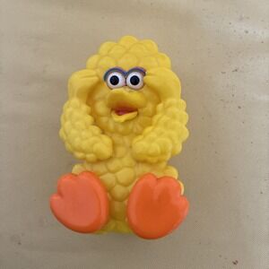 illco Sesame Street Musical Peek-A-Boo Big Bird Wind Up musical Toy WORKING